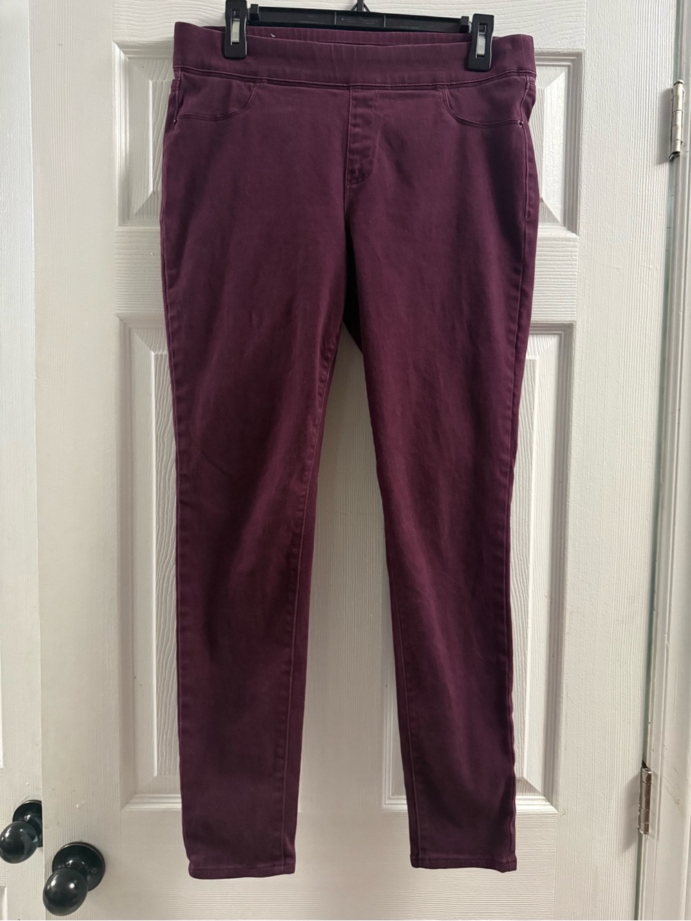 Old Navy Mid Rise Rockstar Pull On Pants Size 12